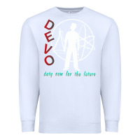 White devo duty now for the future Premium Sweatshirt - artisFamous