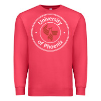 Cardinal university of phoenix white red Premium Sweatshirt - artisFamous
