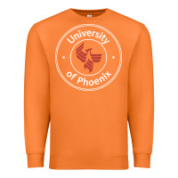 Carrot university of phoenix white red Premium Sweatshirt - artisFamous
