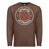Chestnut university of phoenix white red Premium Sweatshirt - artisFamous