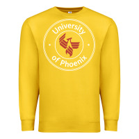 Lemon university of phoenix white red Premium Sweatshirt - artisFamous