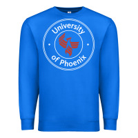 True Royal university of phoenix white red Premium Sweatshirt - artisFamous
