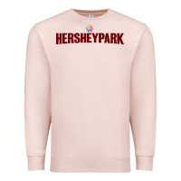 Pale Pink hersheypark happy Premium Sweatshirt - artisFamous