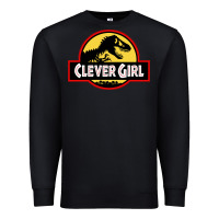 Black clever girl Premium Sweatshirt - artisFamous