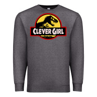 Charcoal Heather clever girl Premium Sweatshirt - artisFamous