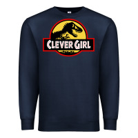Navy clever girl Premium Sweatshirt - artisFamous