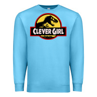 Ocean Blue clever girl Premium Sweatshirt - artisFamous