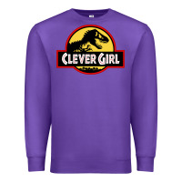 Purple clever girl Premium Sweatshirt - artisFamous