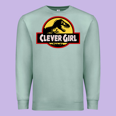 Clever Girl Premium Sweatshirt Designed By Artisfamous