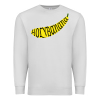 Dove Grey Holy Banana Premium Sweatshirt - artisFamous