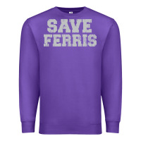 Purple save ferris Premium Sweatshirt - artisFamous