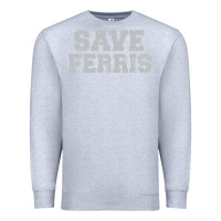Heather Grey save ferris Premium Sweatshirt - artisFamous