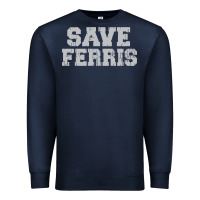 Navy save ferris Premium Sweatshirt - artisFamous