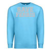 Ocean Blue save ferris Premium Sweatshirt - artisFamous