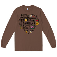 Chestnut Mother Long Sleeve Tee - CowhideDigitalArt