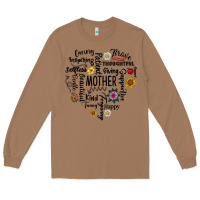 Toasted Coconut Mother Long Sleeve Tee - CowhideDigitalArt