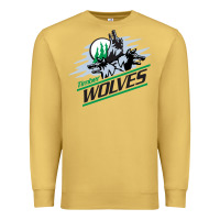 Antique Gold timber wolves Premium Sweatshirt - artisFamous