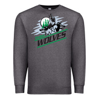 Charcoal Heather timber wolves Premium Sweatshirt - artisFamous