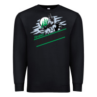 Black timber wolves Premium Sweatshirt - artisFamous