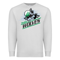 Dove Grey timber wolves Premium Sweatshirt - artisFamous
