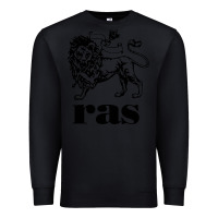 Black ras records Premium Sweatshirt - artisFamous