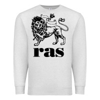Oatmeal Heather ras records Premium Sweatshirt - artisFamous