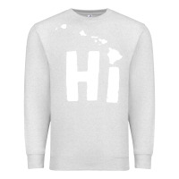 Oatmeal Heather hi hawaii Premium Sweatshirt - artisFamous