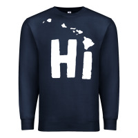 Navy hi hawaii Premium Sweatshirt - artisFamous