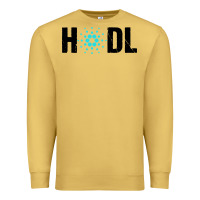 Antique Gold hodl cardano Premium Sweatshirt - artisFamous