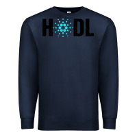 Navy hodl cardano Premium Sweatshirt - artisFamous