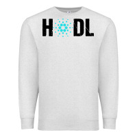 Oatmeal Heather hodl cardano Premium Sweatshirt - artisFamous