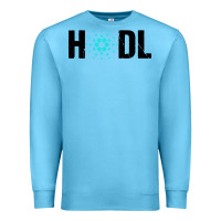 Ocean Blue hodl cardano Premium Sweatshirt - artisFamous