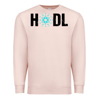 Pale Pink hodl cardano Premium Sweatshirt - artisFamous