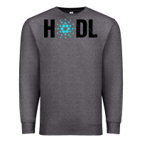 Charcoal Heather hodl cardano Premium Sweatshirt - artisFamous