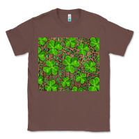 Chestnut shamrock and leopard Classic Tee - RanaPortraitStore