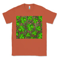Copper shamrock and leopard Classic Tee - RanaPortraitStore