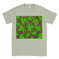 Matcha shamrock and leopard Classic Tee - RanaPortraitStore