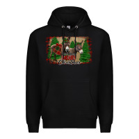 Black donkey christmas Premium Hoodie - Jasminsmagicworld