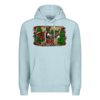 Blue Mist donkey christmas Premium Hoodie - Jasminsmagicworld