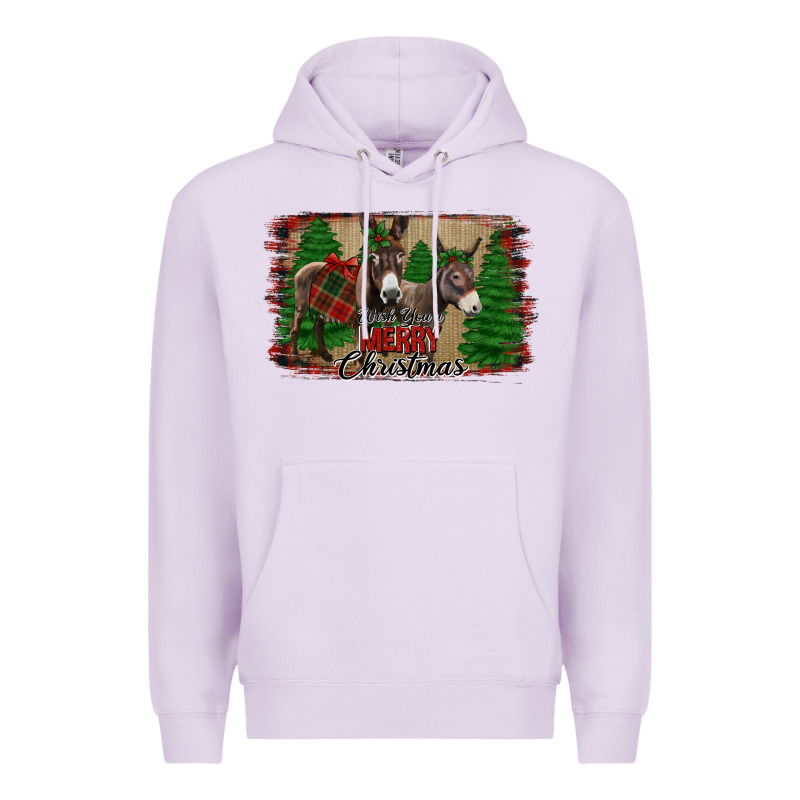 Donkey Christmas Premium Hoodie by Jasminsmagicworld | Teevron