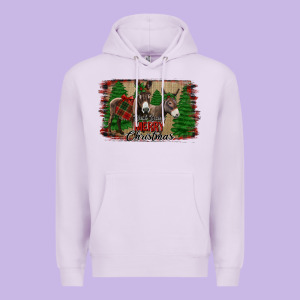 Donkey Christmas Premium Hoodie Designed By Jasminsmagicworld
