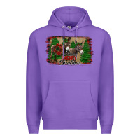 Purple donkey christmas Premium Hoodie - Jasminsmagicworld