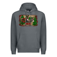 Rock donkey christmas Premium Hoodie - Jasminsmagicworld