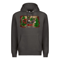Smoke donkey christmas Premium Hoodie - Jasminsmagicworld