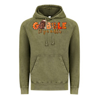 Vintage Olive Fall Gobble Gobble Til You Wobble Vintage Hoodie - LillyAllenDesigns