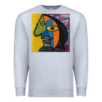 Heather Grey picasso original Premium Sweatshirt - artisFamous