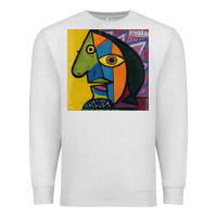 Oatmeal Heather picasso original Premium Sweatshirt - artisFamous