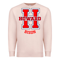 Pale Pink howard 1867 university Premium Sweatshirt - artisFamous