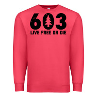 Cardinal live free or die 603 tree Premium Sweatshirt - artisFamous