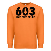Carrot live free or die 603 tree Premium Sweatshirt - artisFamous